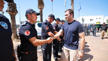 Bodrum Belediye Başkanı Mandalinci, Zabıta Haftası'nda ekipleri ziyaret edip teşekkür etti