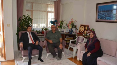 Başsavcı şehit ailesini ziyaret etti