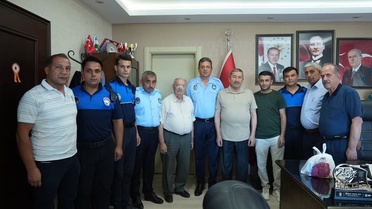 Darende Belediye Başkanı Bozkurt, Zabıta Haftası'nda personelle bir araya geldi