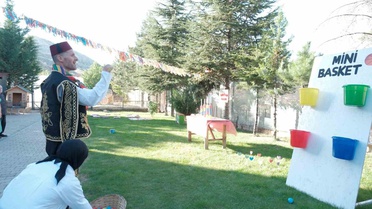 Çankırı Yaşam Bakım Merkezi'nde engelli bireyler renkli bir gün geçirdi