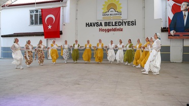 Havsa'da 25. Tarım ve Hayvancılık Festivali törenle başladı, protokol stantları gezdi