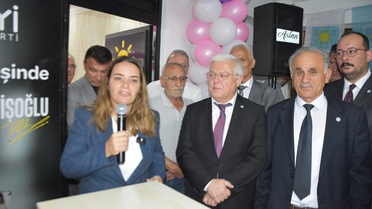 İYİ Parti Boyabat İlçe Başkanlığı binası törenle açıldı