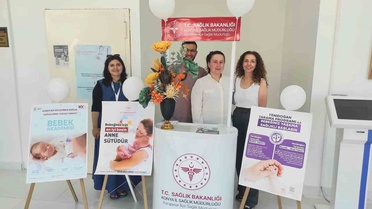 Karapınar'da sağlıklı anneler için farkındalık etkinliği düzenlendi