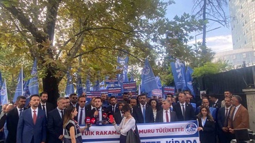 TÜİK önünde enflasyon eylemi, Yoksulluk sınırı 120 bin 235 lirayı aştı