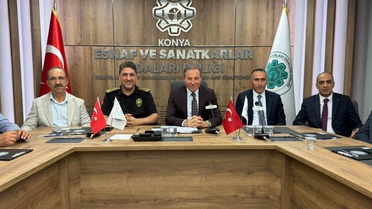 KONESOB'ta Zabıta Haftası kutlandı; Karabacak, zabıta ile iş birliği içinde olduklarını söyledi