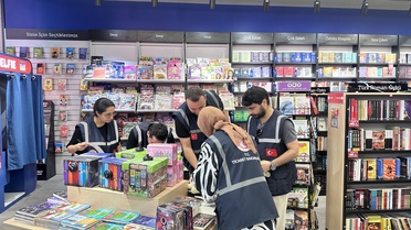 Konya'da kırtasiye denetimleri sıklaştı, fiyat etiketleri tek tek kontrol edildi