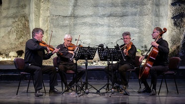 Gümüşlük Müzik Festivali'nde Macar Somogyi Quartet, Antik Taş Ocağı'nda sahne aldı