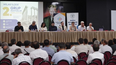 Muğla Büyükşehir Belediyesi Milas'ta 132 mahalle muhtarıyla toplantılarını tamamladı