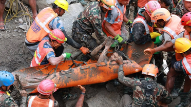 Nepal'deki sel felaketinde 9 gün sonra mucize kurtuluş