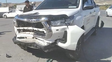 Kayseri'de kamyonetle çarpışan otomobil takla atıp 4 araca çarptı, 2 yaralı
