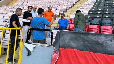 Eskişehir'deki Prof. Dr. Fethi Heper Stadyumu'nda koltuklar yenileniyor