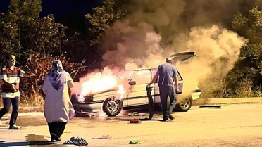 Ankara Pursaklar'da seyir halindeki araçta yangın çıktı, araç kullanılamaz hale geldi