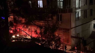 Siirt Kurtalan'da apartman yangını itfaiyenin müdahalesiyle söndürüldü