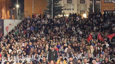 Sivas Kongresi'nin 107. yılında kentte mehteran ve konserli kutlama yürüyüşü yapıldı
