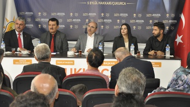 AK Partili Soğanda Çukurca'da Buluştu