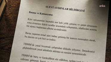 Alevi Aydınlar Bildirgesi'ne 44 yeni imza ile imzacı sayısı 97'ye ulaştı