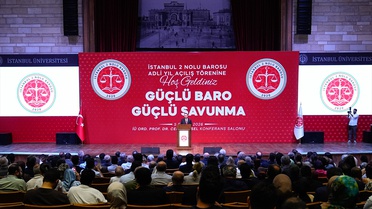 Adalet Bakanı Gürlek, sivil anayasa hedefini Adli Yıl açılışında vurguladı