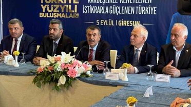 Bakan Tekin Giresun'da 'Terörsüz Türkiye' sürecine herkesin sahip çıkmasını istedi