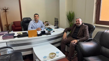 Silopi'de Başkan Tatar, Başhekim Salihoğlu'nu makamında ziyaret etti