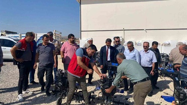 Besni'de çiftçi ve fırıncılara yüzde 50 hibeli ekipman desteği verildi