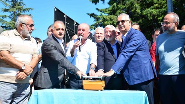 Çorum'da 1956'da yanan tarihi konak yeniden inşa ediliyor, temeli dualarla atıldı