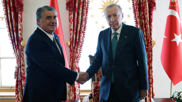 Erdoğan, Beşiktaş Başkanı Adalı'yı Kabul Etti