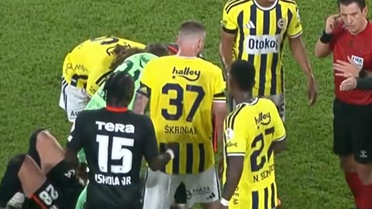 Derbide ortalık karıştı! Skriniar ile Vlahovic birbirine girdi