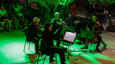 Macar Somogyi Quartet, İzmir'deki Zeytin Altında konserinde sanatseverlerle buluştu