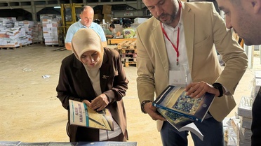 İl Milli Eğitim Müdürü Özer, ders kitaplarının dağıtım sürecini depoda inceledi