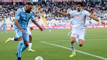 Erzurumspor FK, Eren Tozlu'nun golüyle Konyaspor'u 1-0 yenip ilk galibiyetini aldı