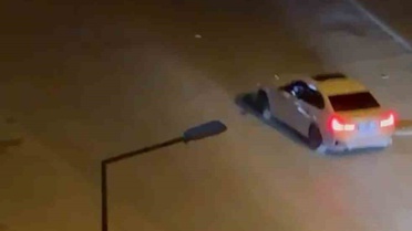 Gaziemir'de drift atan sürücüler site sakinlerini isyan ettirdi, çocuklar tehlike altında