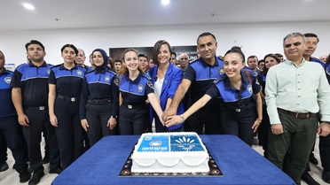 Karabağlar'da zabıtanın 200. yılı kutlandı; Başkan Kınay emekli personele teşekkür etti