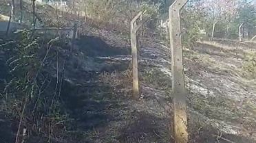 Kastamonu'da otluk yangını mezarlığa sıçradı, bazı mezarlar zarar gördü
