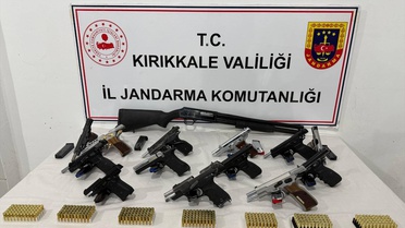 Kırıkkale'de düğünlerde havaya ateş açan 8 zanlı, eş zamanlı operasyonla yakalandı