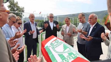 Muğlaspor'da eski başkanı Latif Sakıcı için veda töreni düzenlendi