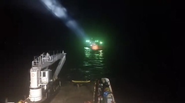 Marmara'da arıza yapan 243 metrelik tanker yedeğe alınıp Tekirdağ'da demirletildi