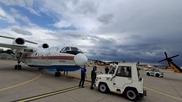 Rus Be-200ÇS uçakları Türkiye'deki orman yangını görevini 28 sortiyle tamamladı