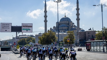 Tour of İstanbul'da üçüncü etabı Kazak sporcu Daniil Pronskiy kazandı