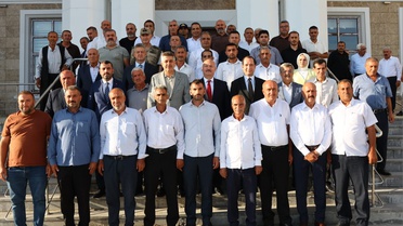 Adıyaman Gerger'de muhtarlarla toplantıda köy sorunları ele alındı