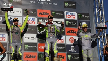Afyonkarahisar'da MXGP'de Jeffrey Herlings sezonun 17'nci ayağını kazanıp şampiyon oldu