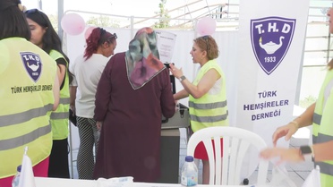 Ankara Büyükşehir Belediyesi Ulus 100. Yıl Parkı'nda Halk Sağlığı Şenliği düzenledi