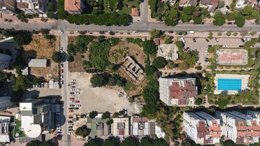 Antalya Konyaaltı'nda 1700 yıllık Roma Hamamı günümüze ulaştı, ısıtma sistemi ortaya çıkarıldı