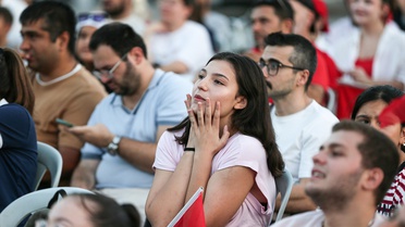 Bursa, Çanakkale ve Bilecik'te dev ekranlarda voleybol finali coşkusu