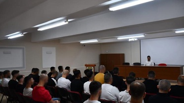 Bilecik'te hükümlüler, Mevlid-i Nebi programında İl Müftü Yardımcısıyla buluştu