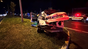 Erzurum'da motokaravanla cip çarpıştı, 6 kişi hafif yaralandı