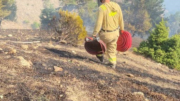 Kahramanmaraş'ta orman yangını havadan ve karadan müdahaleyle kontrol altına alındı