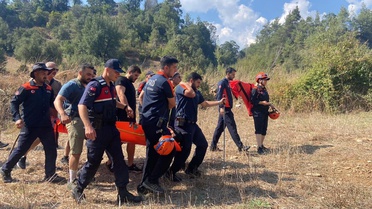 Kahramanmaraş Şelale Kanyonu'nda düşen kişi AFAD ekiplerince kurtarıldı