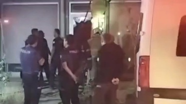 Kütahya'da beyaz eşya servisinde çıkan yangın itfaiye ekiplerince söndürüldü