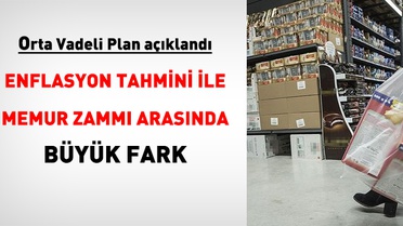 OVP enflasyon tahminleri memur zamlarının 11,8 puan üzerinde kaldı