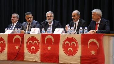 MHP Siirt İl Başkanlığı kongresinde Cengizhan Tükenmez yeniden güven tazeledi